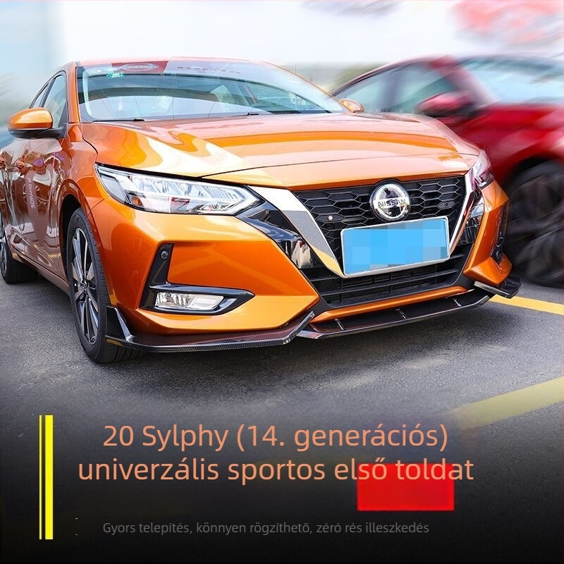 14. generációs Nissan Sylphy első lip és sarokvédő készlet (2020–2021 modellek)