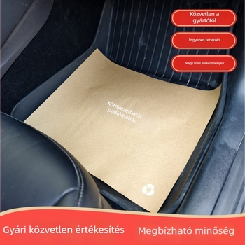 Egyszer használatos autó lábbetétek, gyapjú anyagból; kompatibilis Audi A6L; 20 mm vastagság; 10 kg súly (Speciális járműfedés)