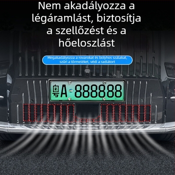 Zeekr 22-25 rovarvédő háló, középső háló a víztankhoz, kampós szerelés; Anyag: ABS keret + rozsdamentes acél háló; Üzemidő: 3–5 év