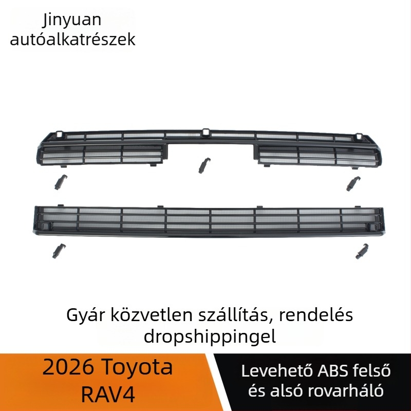 ABS belső rovarháló a 26. generációs Toyota RAV4-hez – felső és alsó háló, ragasztós telepítés