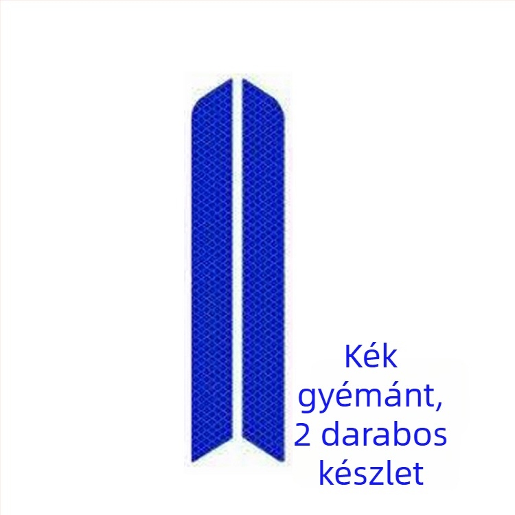Autó biztonsági fényvisszaverő sávok – hosszú ragasztós szalag a hátsó lökhárítóhoz és az ajtókhoz
