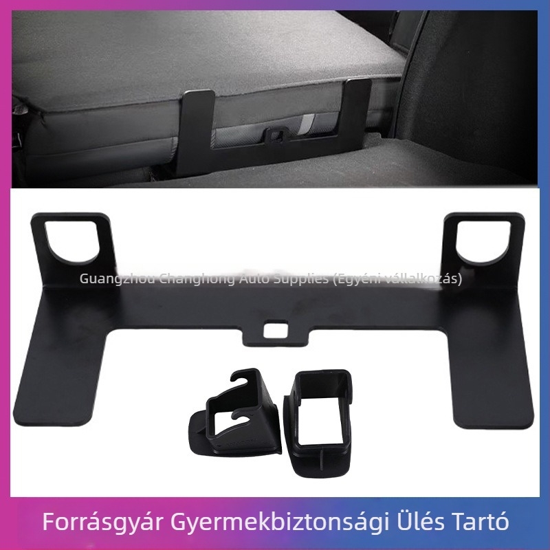 Isofix interfész tartó autóülésekhez – Always red, rozsdamentes acél
