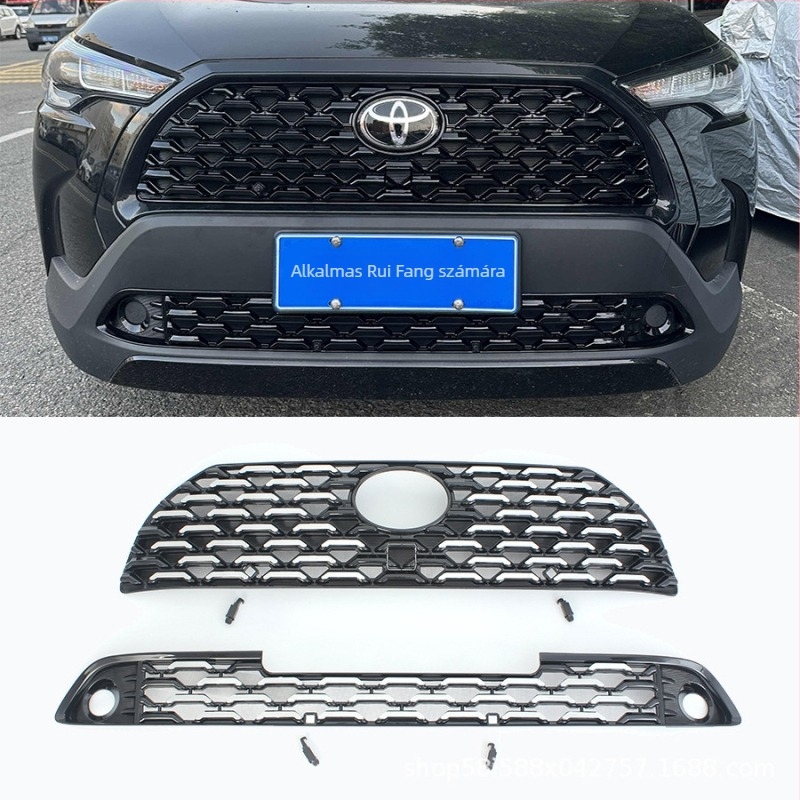 Toyota Corolla 23-25 rovarvédő háló a víztartályhoz, ABS keret + rozsdamentes acél háló; nyílás 0.02; huzal átmérő 0.02; Junmiao; élettartam 5
