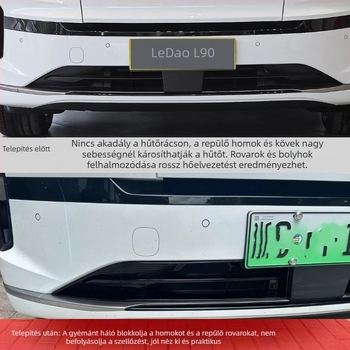 Ledao L90 modellhez készült középső háló módosító készlet: rovarvédő háló, víztartály védő háló szúnyogok ellen és macskaszőr elleni háló
