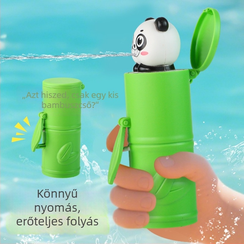 Műanyag gyerekeknek szánt vízipisztoly, modell 55548, Peng Yue, nyomásra kilövi a vizet, 4–6 éveseknek.