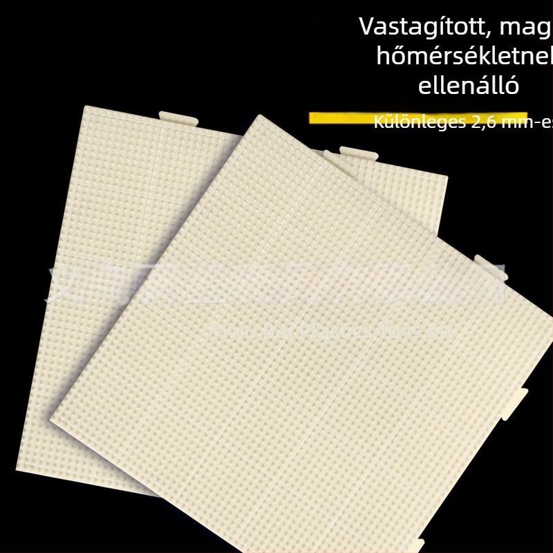 Diyfashion Műanyag Sík Kirakó Tábla – Magas Hőmérséklet-állóság, Gravíró Sablon 52×52