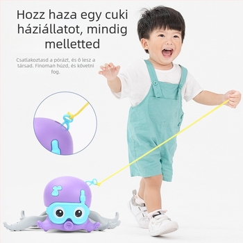 Sétáló polip játék gyerekeknek — vízi és szárazföldi játék, kötéltmászás, műanyag, 4–6 éveseknek