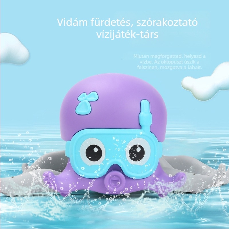 Sétáló polip játék gyerekeknek — vízi és szárazföldi játék, kötéltmászás, műanyag, 4–6 éveseknek