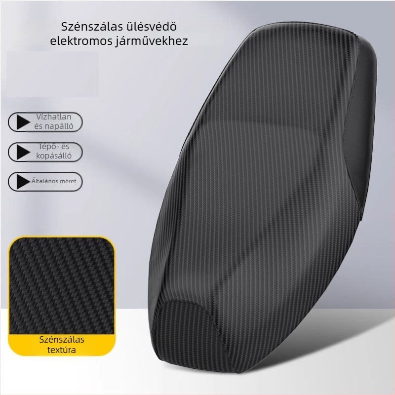 Kepu elektromos kerékpár ülésvédő, vízálló és szigetelt, minden évszakra, modell Kp-ctzdpt-222