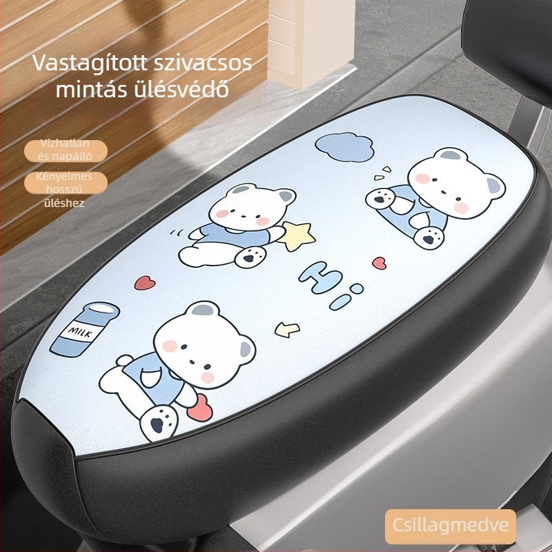 Kepu elektromos kerékpár ülésvédő, vízálló és szigetelt, minden évszakra, modell Kp-ctzdpt-222
