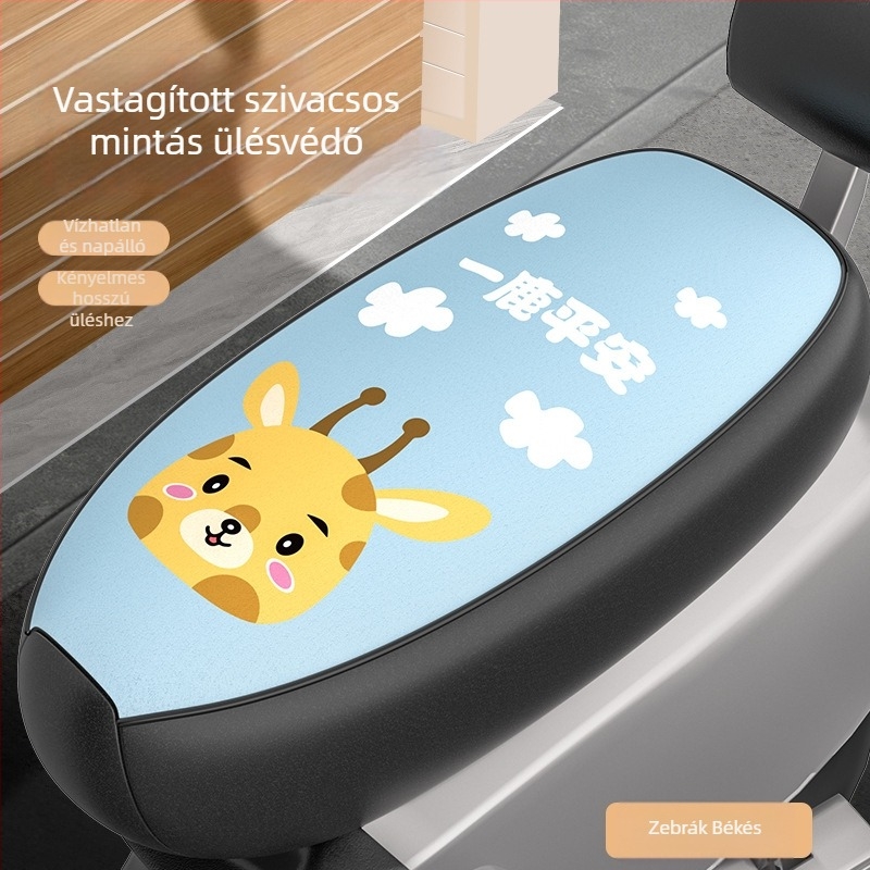 Kepu elektromos kerékpár ülésvédő, vízálló és szigetelt, minden évszakra, modell Kp-ctzdpt-222