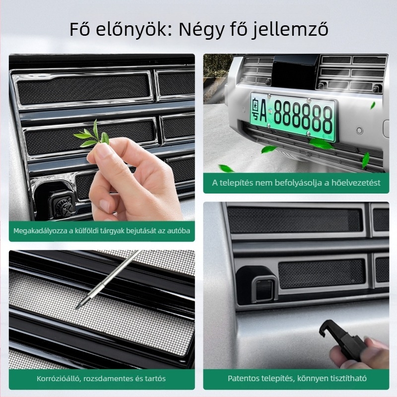 Fang Cheng Bao Titanium 7 autóhoz illő rovarvédő háló, rovarvédő háló, víztartályvédő háló, szétszerelés nélküli védőháló, dekoratív kiegészítő
