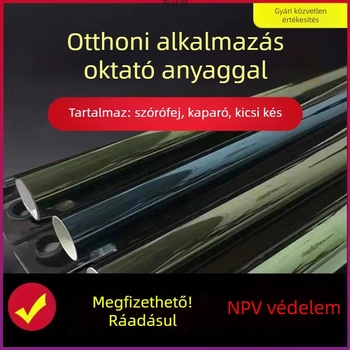 Nano-kerámiás autóüveg fólia: UV-védelem 80–90%, látható fényáteresztés 70–80%, hőszigetelés és privát szféra