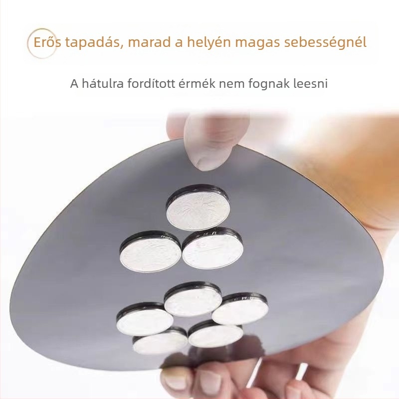 Reflektív figyelmeztető matrica az autó hátsó részéhez – mágneses típus, 3D matrica, szöveges dizájn
