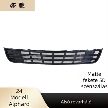 Toyota Alphard alsó első légbeömlő rovarvédő burkolat – ABS műanyag, Yichi márka, 20 éves élettartam