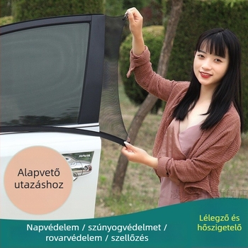 Autóablak szúnyogháló, kompatibilis különböző modellekkel, anyag: más, testreszabás nélkül