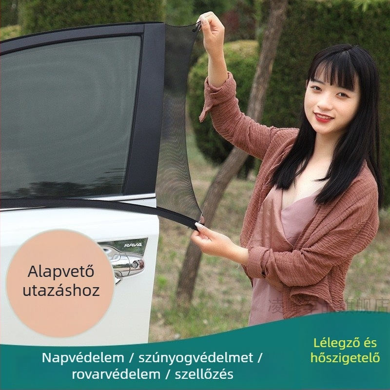 Autóablak szúnyogháló, kompatibilis különböző modellekkel, anyag: más, testreszabás nélkül