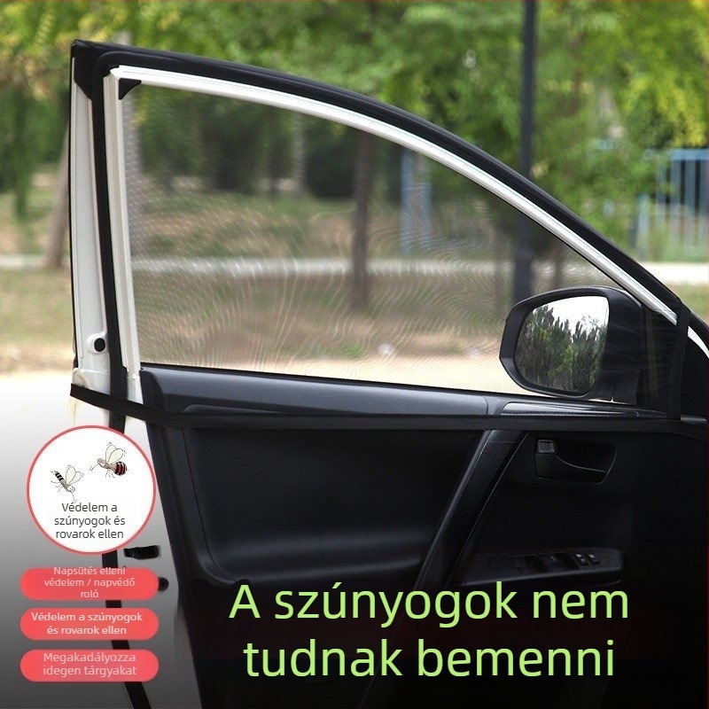 Autóablak szúnyogháló, kompatibilis különböző modellekkel, anyag: más, testreszabás nélkül