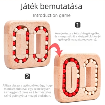Fából készült Kong Ming Lock / Luban Lock rejtvény – kilakítási játék felnőtteknek, oktató fa játék, 0.18 verzió
