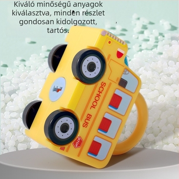 Kinyitó játék – Kézzel fogható közlekedési grafika párosító robogóhoz, ABS anyag, Zhejiang eredet, DIY-barát, színes dobozos csomagolás