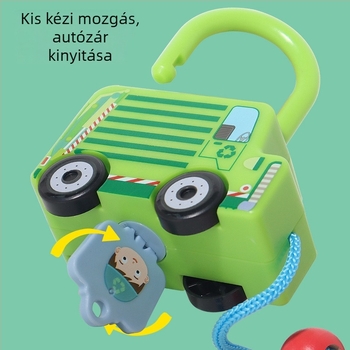 Kinyitó játék – Kézzel fogható közlekedési grafika párosító robogóhoz, ABS anyag, Zhejiang eredet, DIY-barát, színes dobozos csomagolás