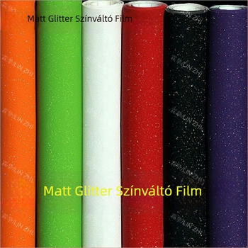 LZ PVC matt Flash Point autókarosszéria színváltó filmmel, ragasztós testmatrica, feldolgozási testreszabás