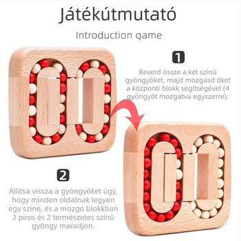 Fa Kongming/Luban Lock puzzle – kinyitás, oktatási asztali játék (anyag: fa; kategória: Kongming Lock/Luban Lock; ajánlott életkor: 7–14 év; OEM logó elérhető)