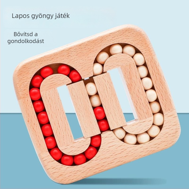 Fa Kongming/Luban Lock puzzle – kinyitás, oktatási asztali játék (anyag: fa; kategória: Kongming Lock/Luban Lock; ajánlott életkor: 7–14 év; OEM logó elérhető)