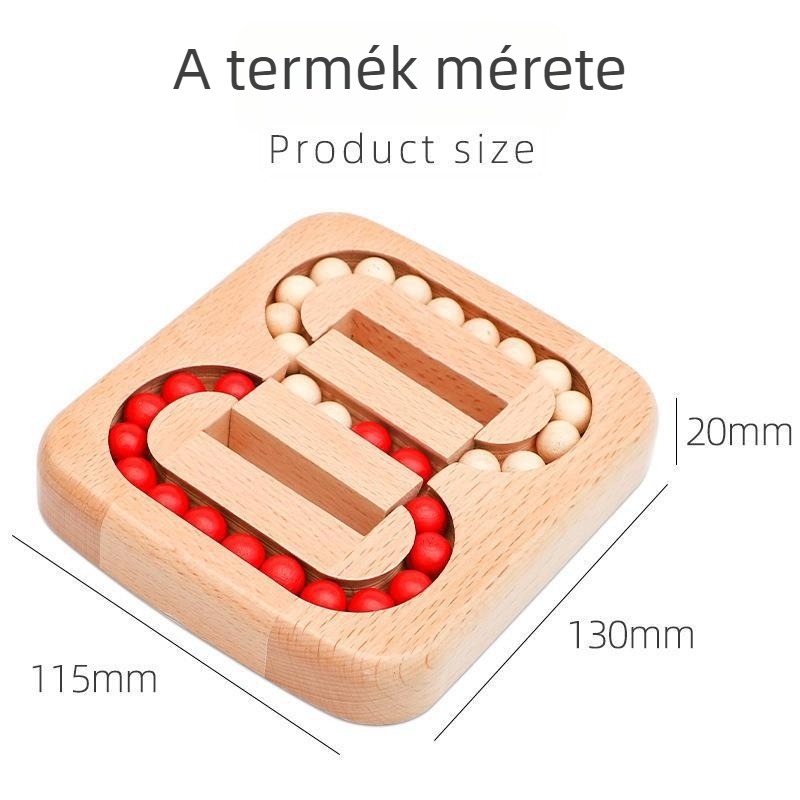 Fa Kongming/Luban Lock puzzle – kinyitás, oktatási asztali játék (anyag: fa; kategória: Kongming Lock/Luban Lock; ajánlott életkor: 7–14 év; OEM logó elérhető)