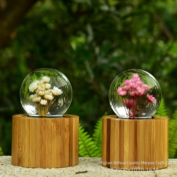 Zenesdoboz - Daisy Crystal Ball, szintetikus gyanta, nyomtatott logó, magáncímke