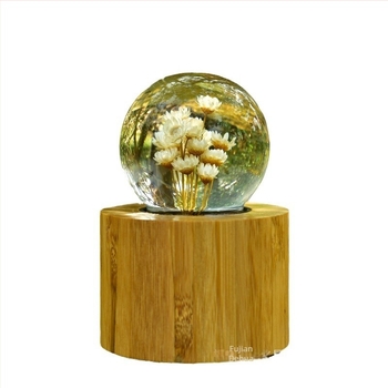 Zenesdoboz - Daisy Crystal Ball, szintetikus gyanta, nyomtatott logó, magáncímke