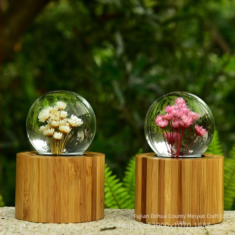 Zenesdoboz - Daisy Crystal Ball, szintetikus gyanta, nyomtatott logó, magáncímke