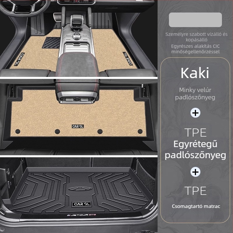 TPE padlótakarók és csomagtartó szőnyeg Jietu Traveler Shanhai T2-hoz — dedikált autó belső kiegészítők, Zhejiang eredet, testreszabható