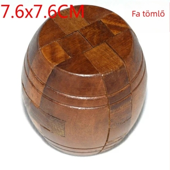 Fa Kong Ming/Luban Lock kirakós DIY lehetőséggel, testre szabható képekkel, blister csomagolás
