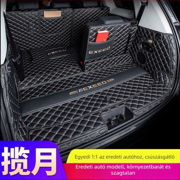 Exeed VX öt- és hétüléses modellhez teljes lefedettségű csomagtartómatrac, bőr, Royal Journey, testreszabható