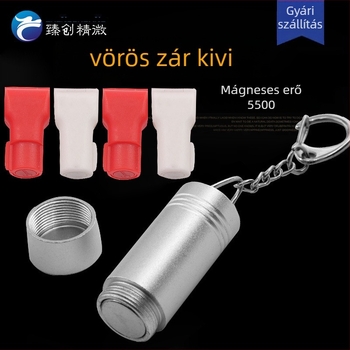 CQ-XH03 Stoplock Antitépítési Címke Oldó Eszköz, Matt Alumínium Ötvözet Test, Alumínium Felület, Márka Zhenchuang Exquisite, Szupermarket Ruházati Üzletek Számára
