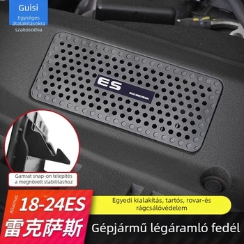 Lexus ES200 légkimeneti fedél, rozsdamentes acél, modell Lexus