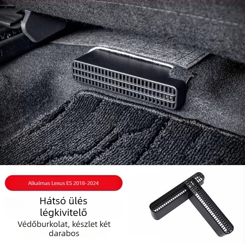 Lexus ES200 légkimeneti fedél, rozsdamentes acél, modell Lexus