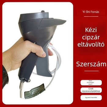 Kézi oldópisztoly ruházati mágneses címkékhez, műanyag felépítés, Zhejiang eredet, szupermarket ruházathoz, licencelt magáncímke
