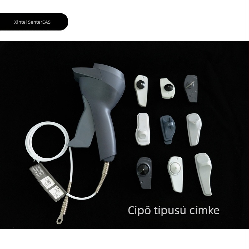 Kézi nyitópisztoly lopás elleni címkékhez, ABS ház, Xinte SenterEAS márka, Unlocking gun modell, alkalmas ruházati, lábbeli, játék és bababoltok számára