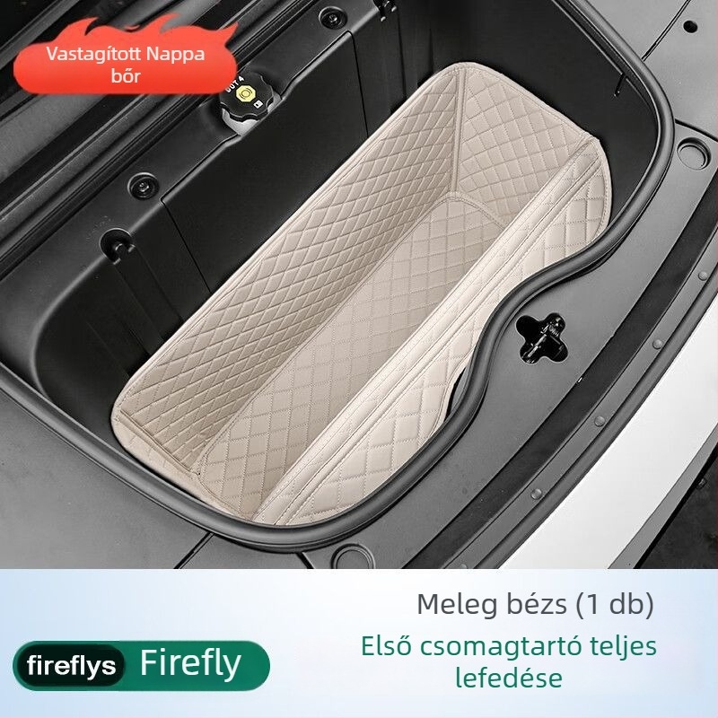 Bőr belső tároló autóba a első csomagtartóhoz és az első motorrekeszhez, tárolási módosító alkatrész a hátsó ülések alatt, Ford-kompatibilis