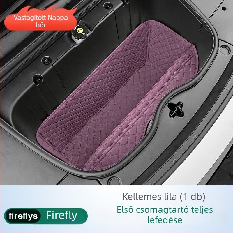 Bőr belső tároló autóba a első csomagtartóhoz és az első motorrekeszhez, tárolási módosító alkatrész a hátsó ülések alatt, Ford-kompatibilis