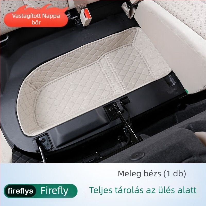 Bőr belső tároló autóba a első csomagtartóhoz és az első motorrekeszhez, tárolási módosító alkatrész a hátsó ülések alatt, Ford-kompatibilis