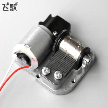 Flying Song 18‑hangú elektromos zenei doboz mechanizmus, DIY óraszerkezet, cinkötvözet, fém