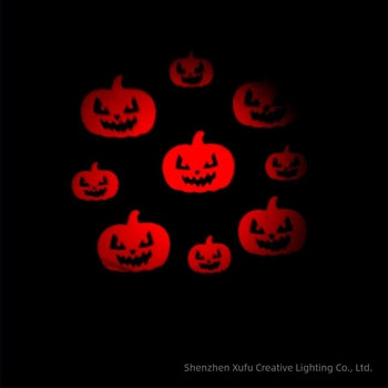 LED Műanyag és Gyanta Halloween Zenedoboz Dísz – DC vagy 3 AA elemes, IP20, Ajándék ünnepekre
