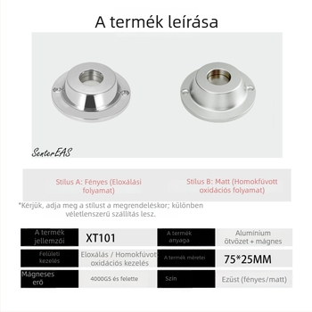 Szupermarket ruházathoz anti-tolvaj címke eltávolító — dupla mágneses oldó, kemény címke eltávolító, márka In the Wild