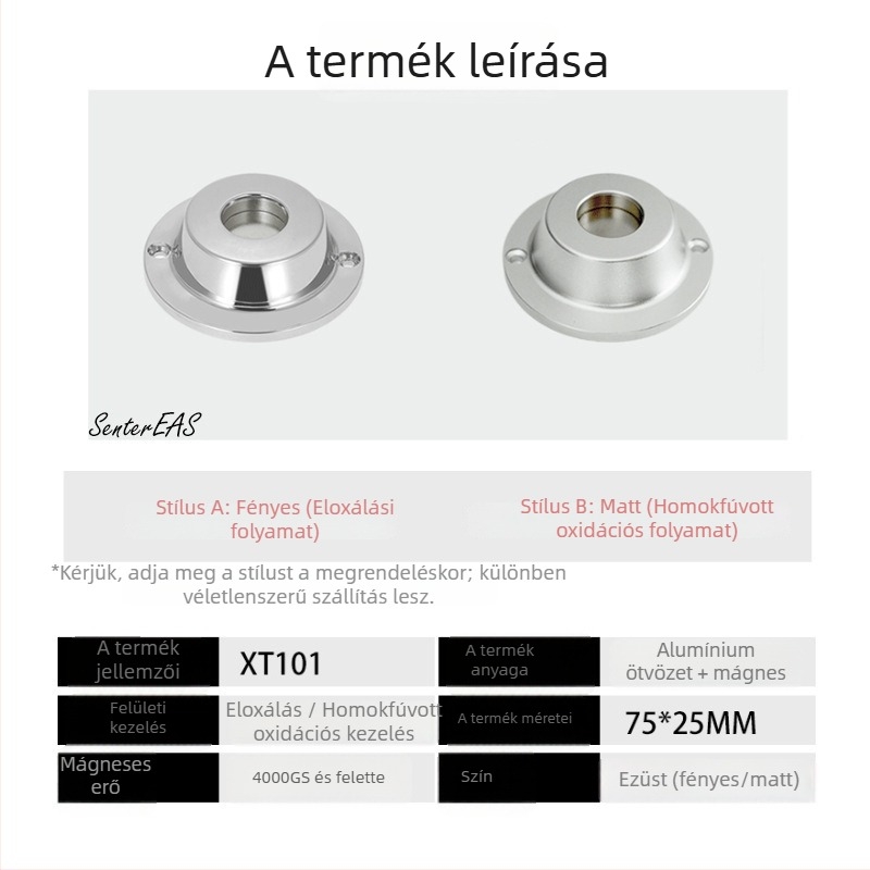 Szupermarket ruházathoz anti-tolvaj címke eltávolító — dupla mágneses oldó, kemény címke eltávolító, márka In the Wild