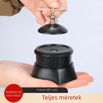 Fedéllel ellátott leoldó készülék biztonsági címkékhez – ABS műanyag, HX-52 modell; műanyag membrán; műanyag felület; ideális bevásárlóközpontokban, szupermarketekben, anyuka- és bababoltokban és ruházati boltokban