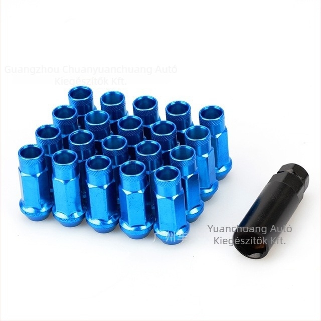 Általános célú acél hatszögletű anya átfúrt lyukkal