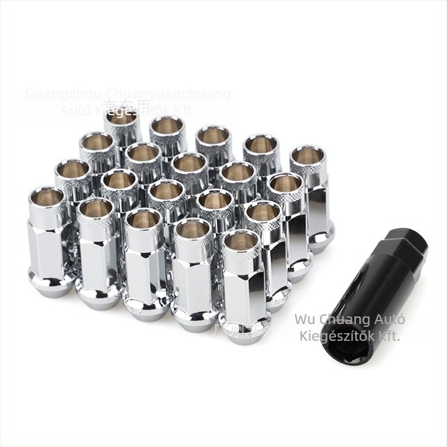 Általános célú acél hatszögletű anya átfúrt lyukkal